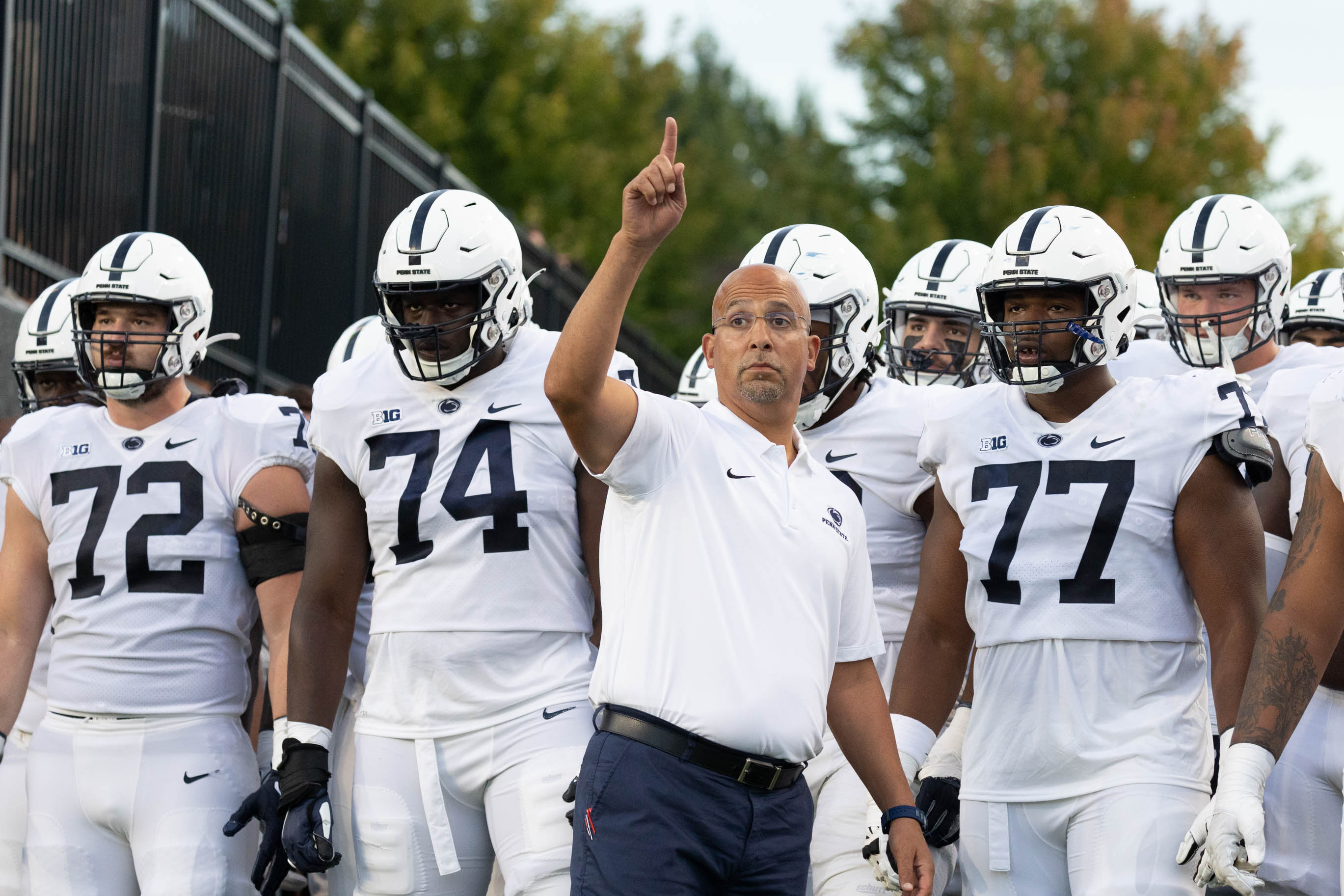James Franklin addresses Week 1 performance from Penn State's offensive