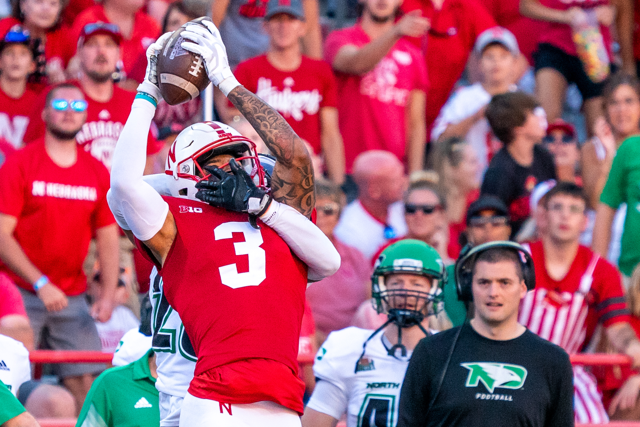 Nebraska receiver Trey Palmer details connection with Casey Thompson