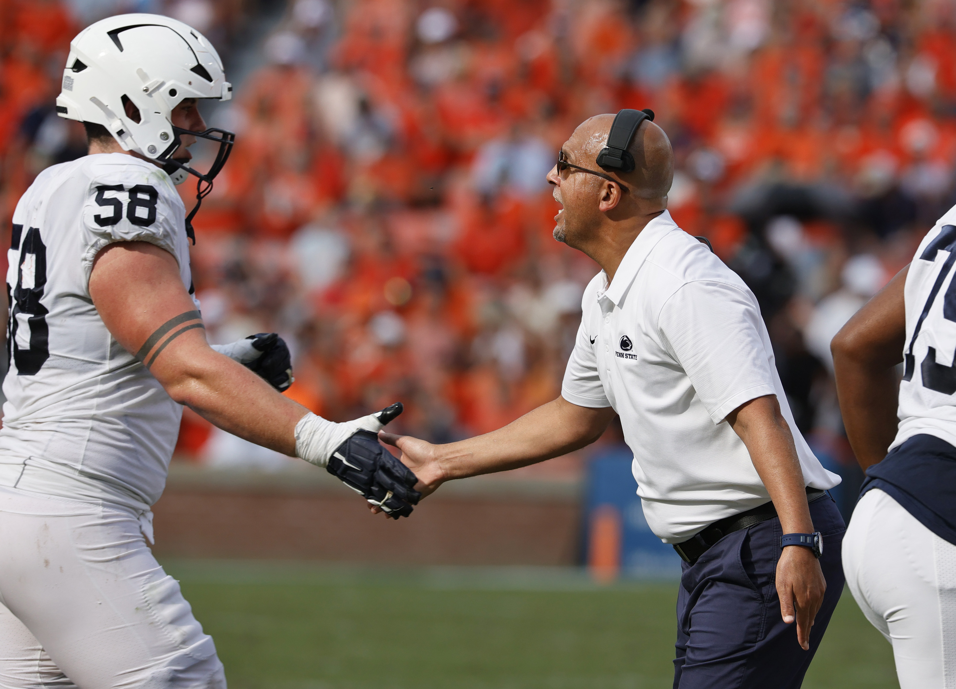 James Franklin shouts out Penn State faithful for huge turnout on the