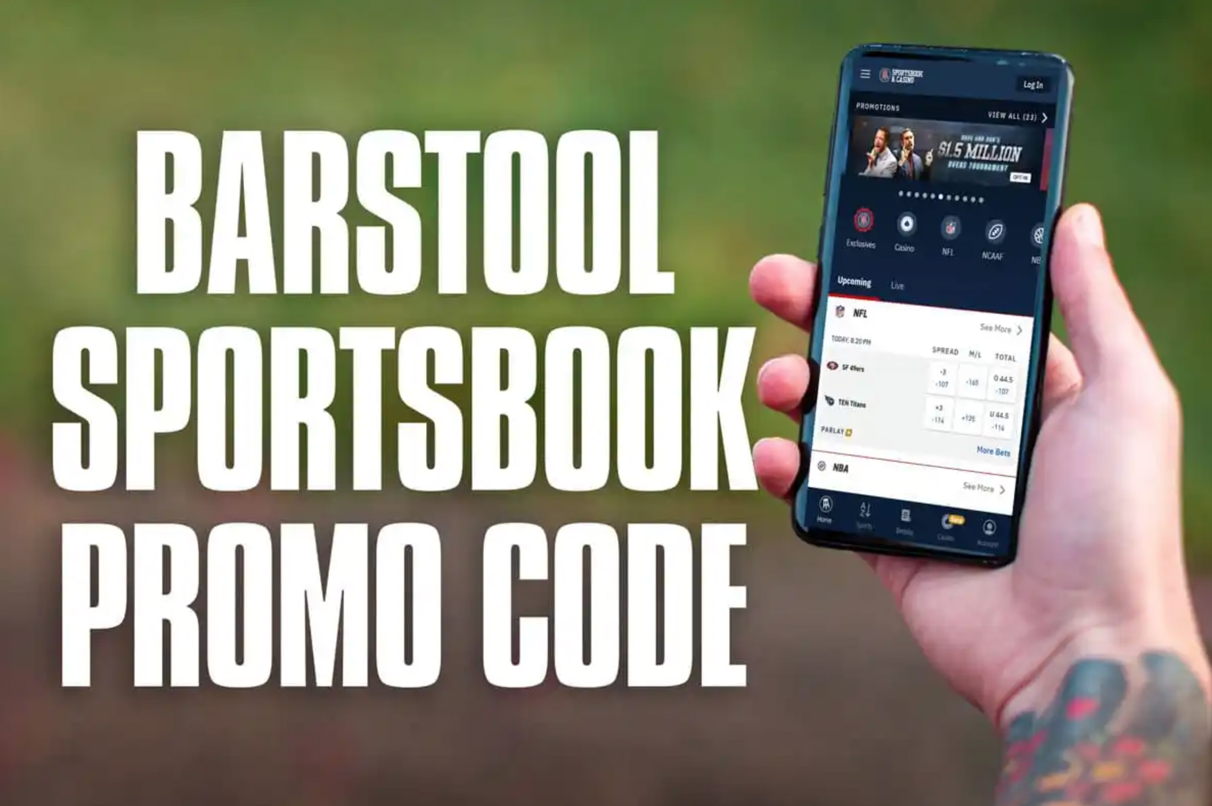 Barstool Sportsbook Promo Code 1K RiskFree on Saturday's CFB Action