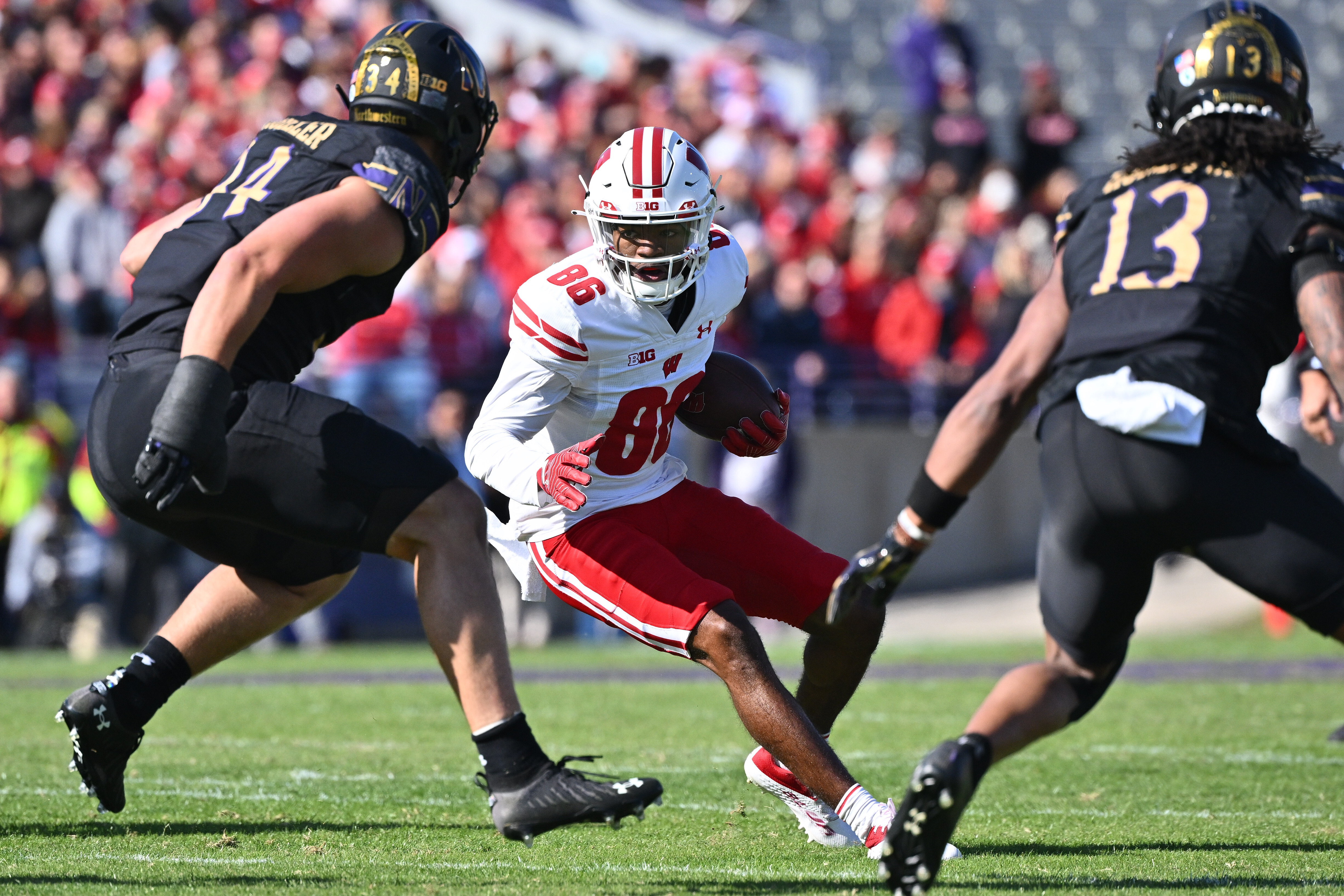 Vinny Anthony, Wisconsin WR, highlights ‘deja vu’ moment from first