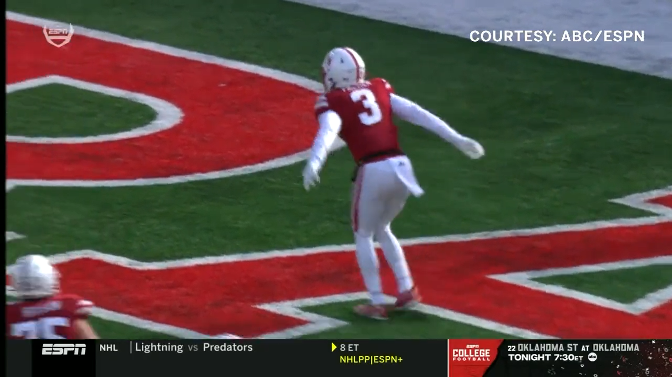 Trey Palmer honors former teammate Justin Jefferson, breaks out Griddy