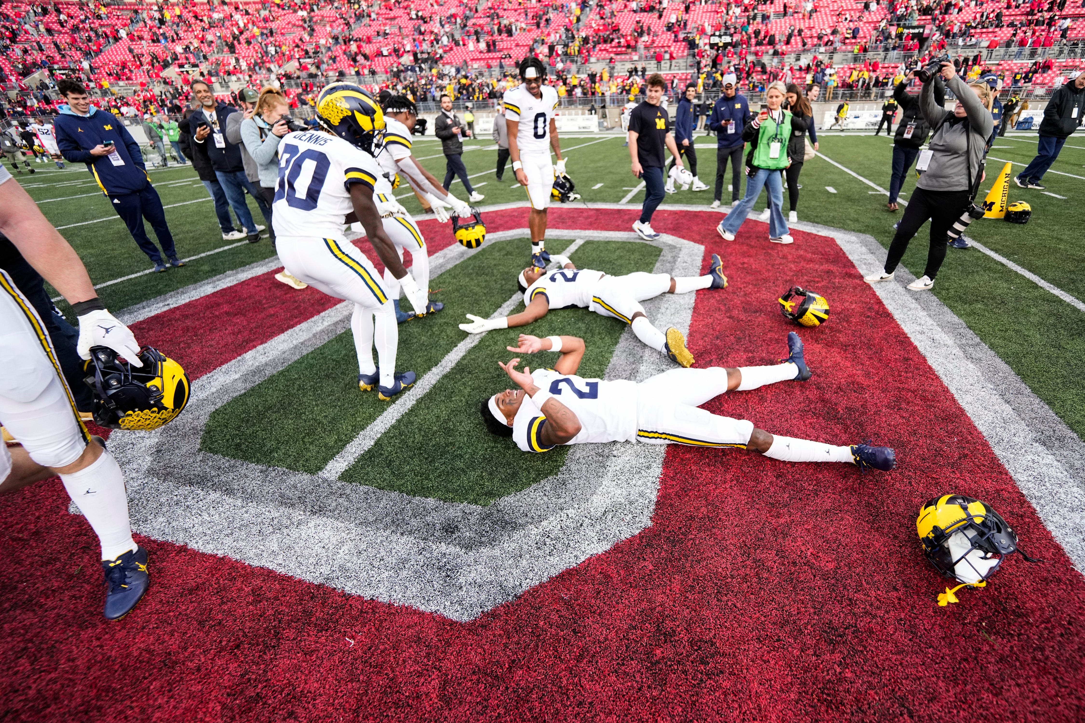 Michigan snaps multiple decadeslong streaks with trouncing of Ohio State in The Game
