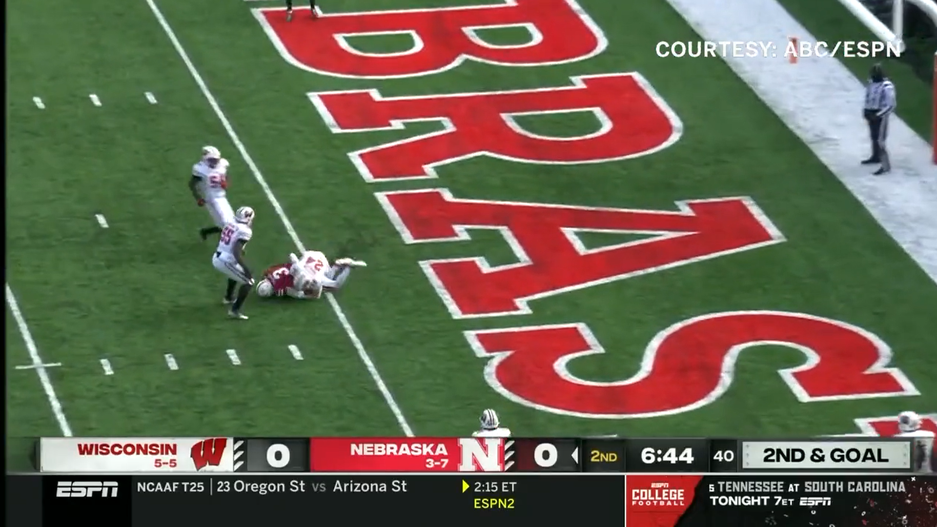 Casey Thompson, Trey Palmer connect for TD in QBs return to action