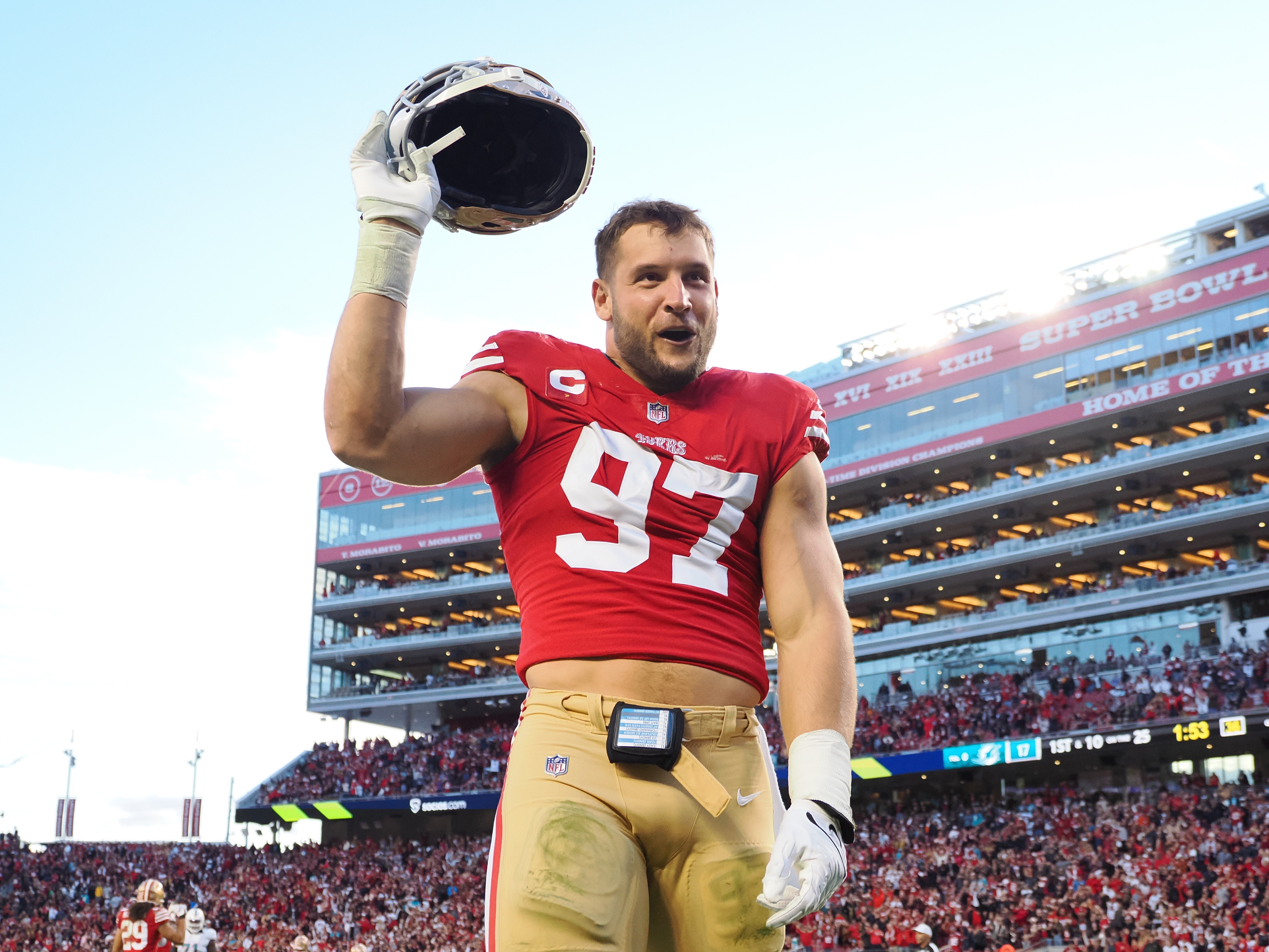 Nick Bosa earns NFC Defensive Player of the Week honor for Week 13