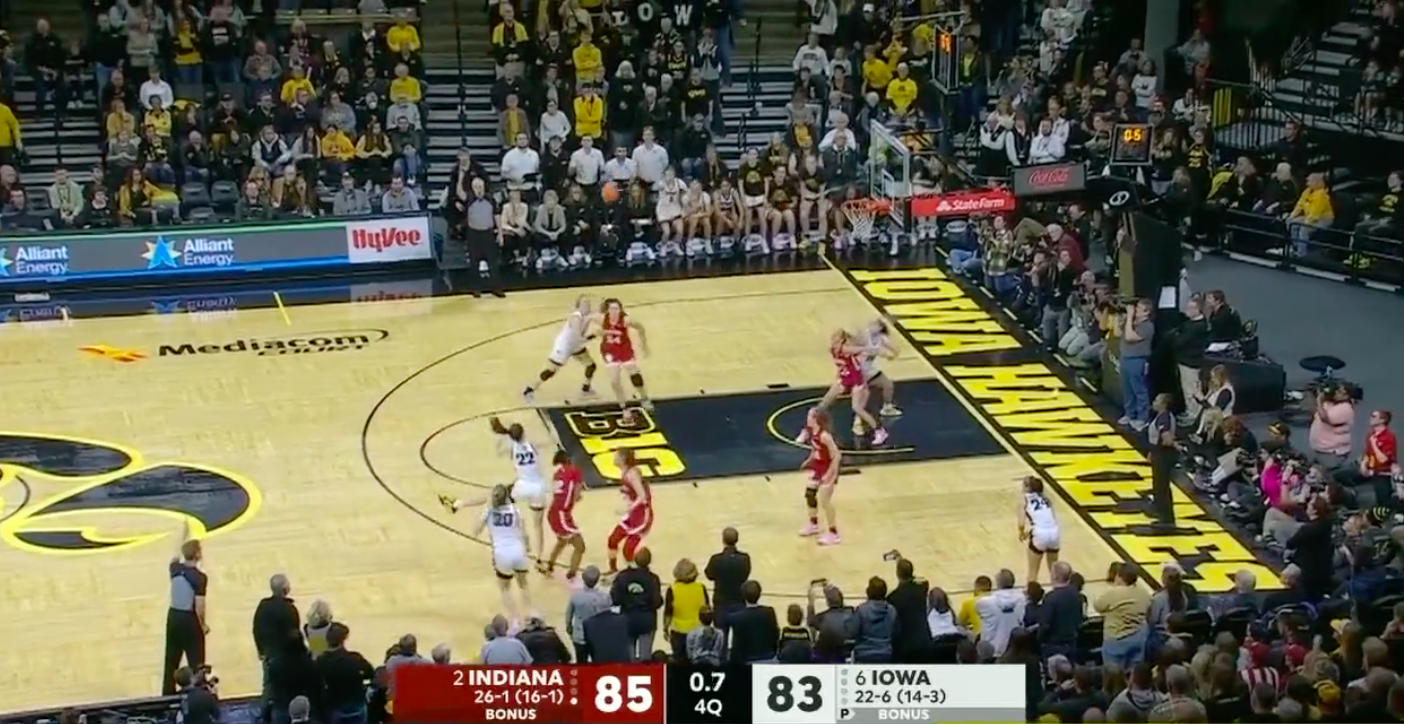 Caitlin Clark hits buzzerbeater to defeat No. 2 Indiana in instantclassic