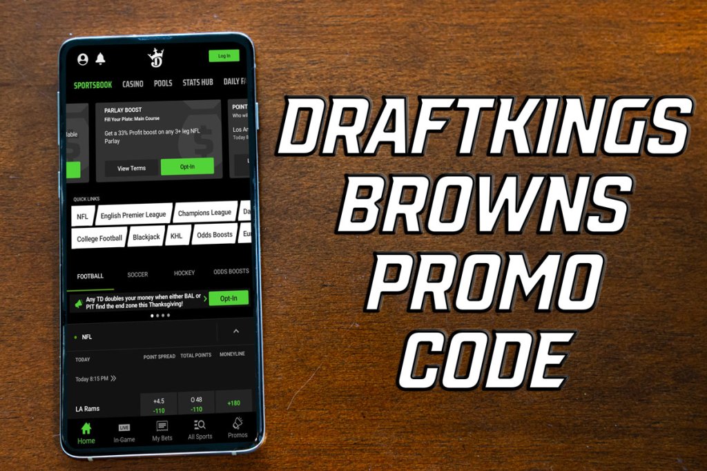 DraftKings Browns promo code