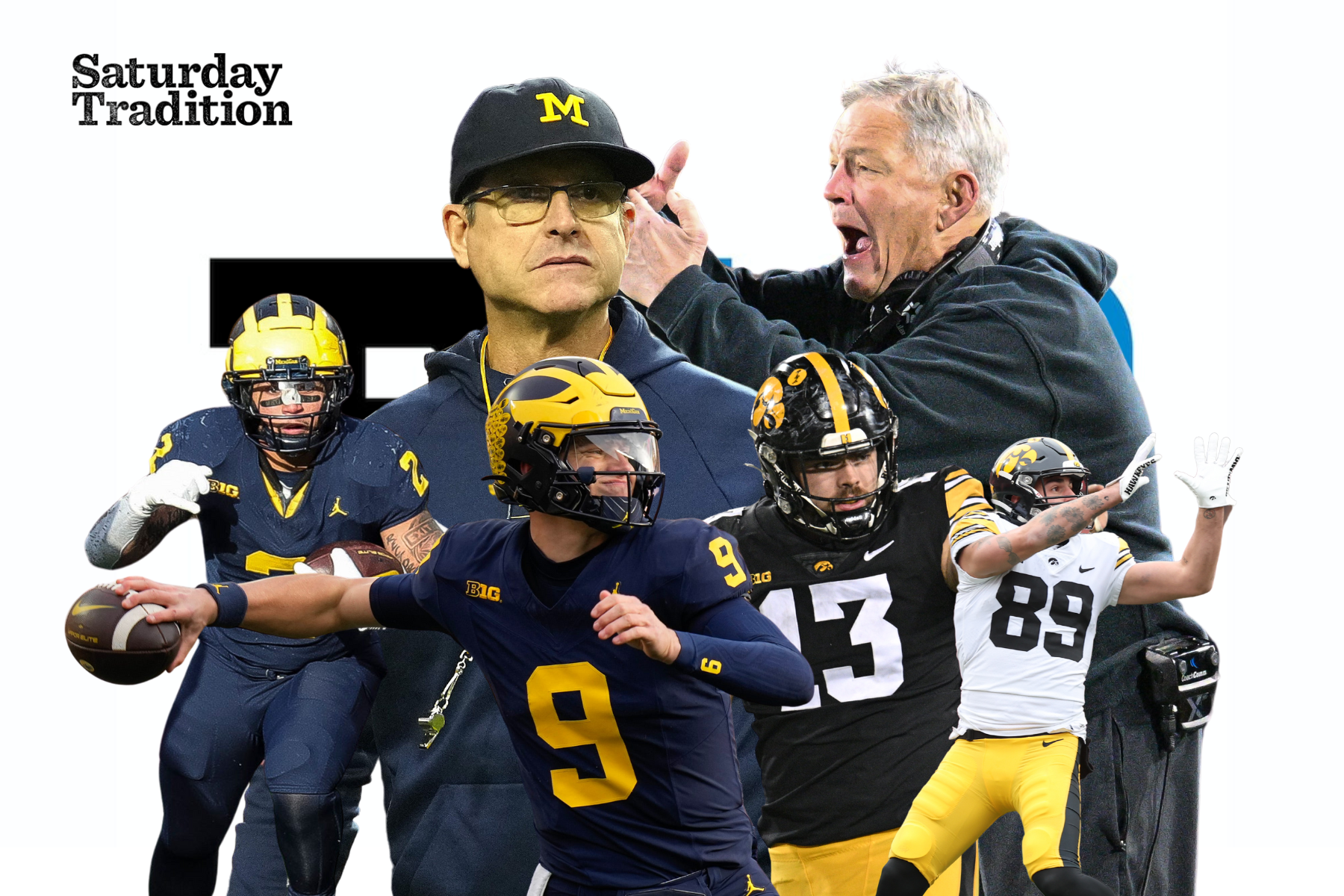 Michigan vs Iowa Big Ten Championship David vs Goliath Battle BVM Sports