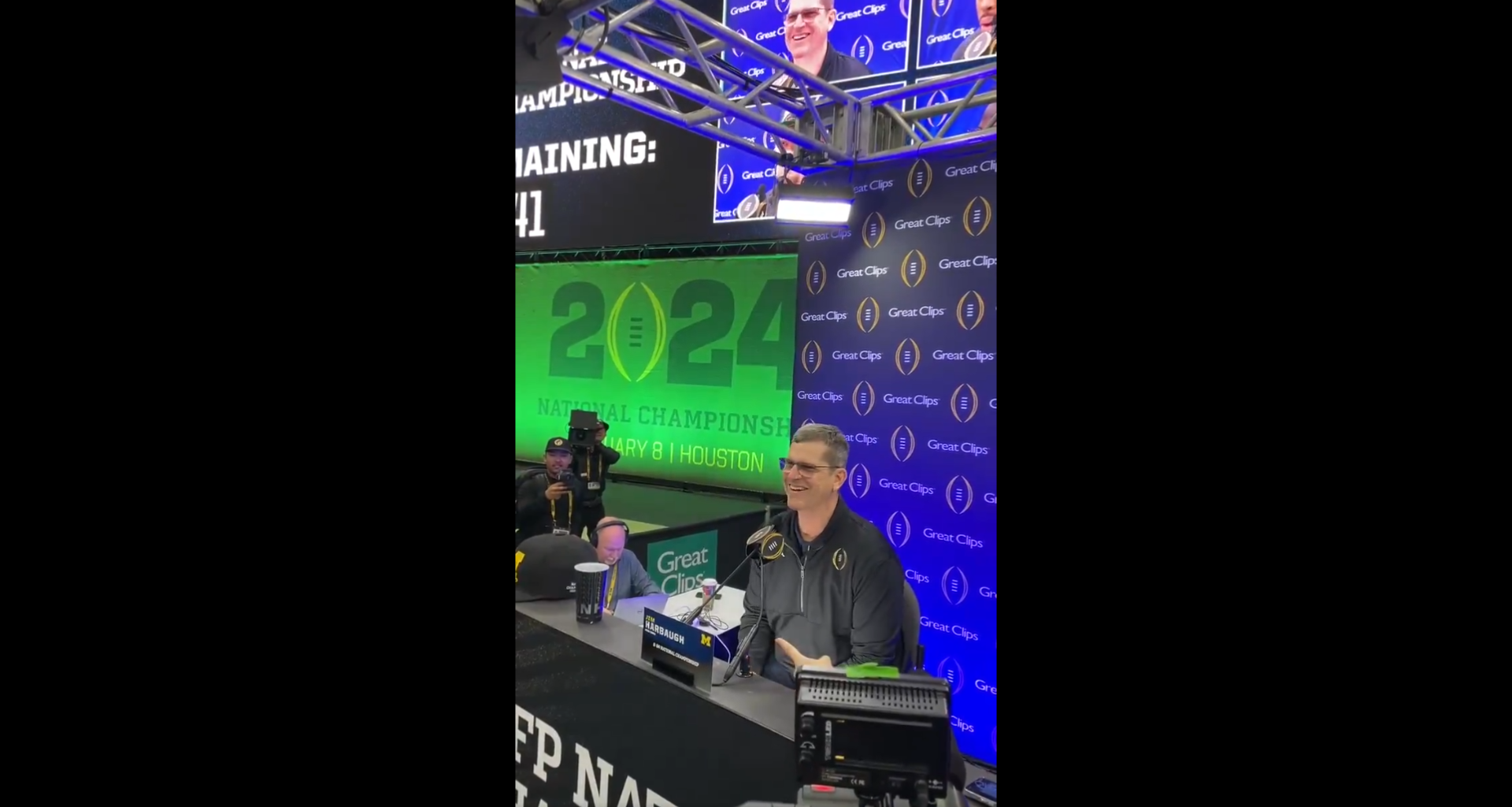 Jim Harbaugh gives philosophical answer about his coaching future