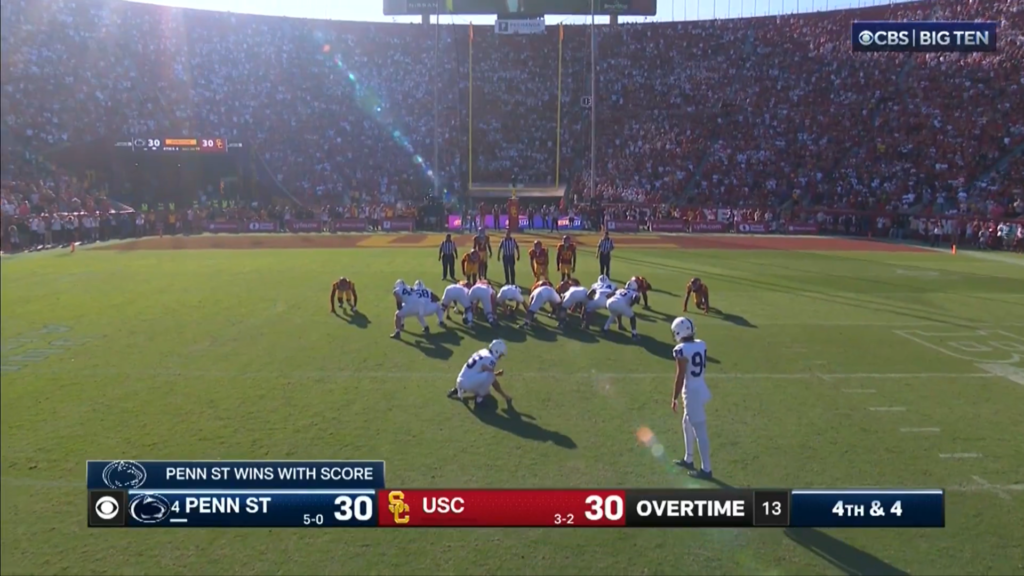 Penn State rallies, takes down USC with walkoff FG in overtime