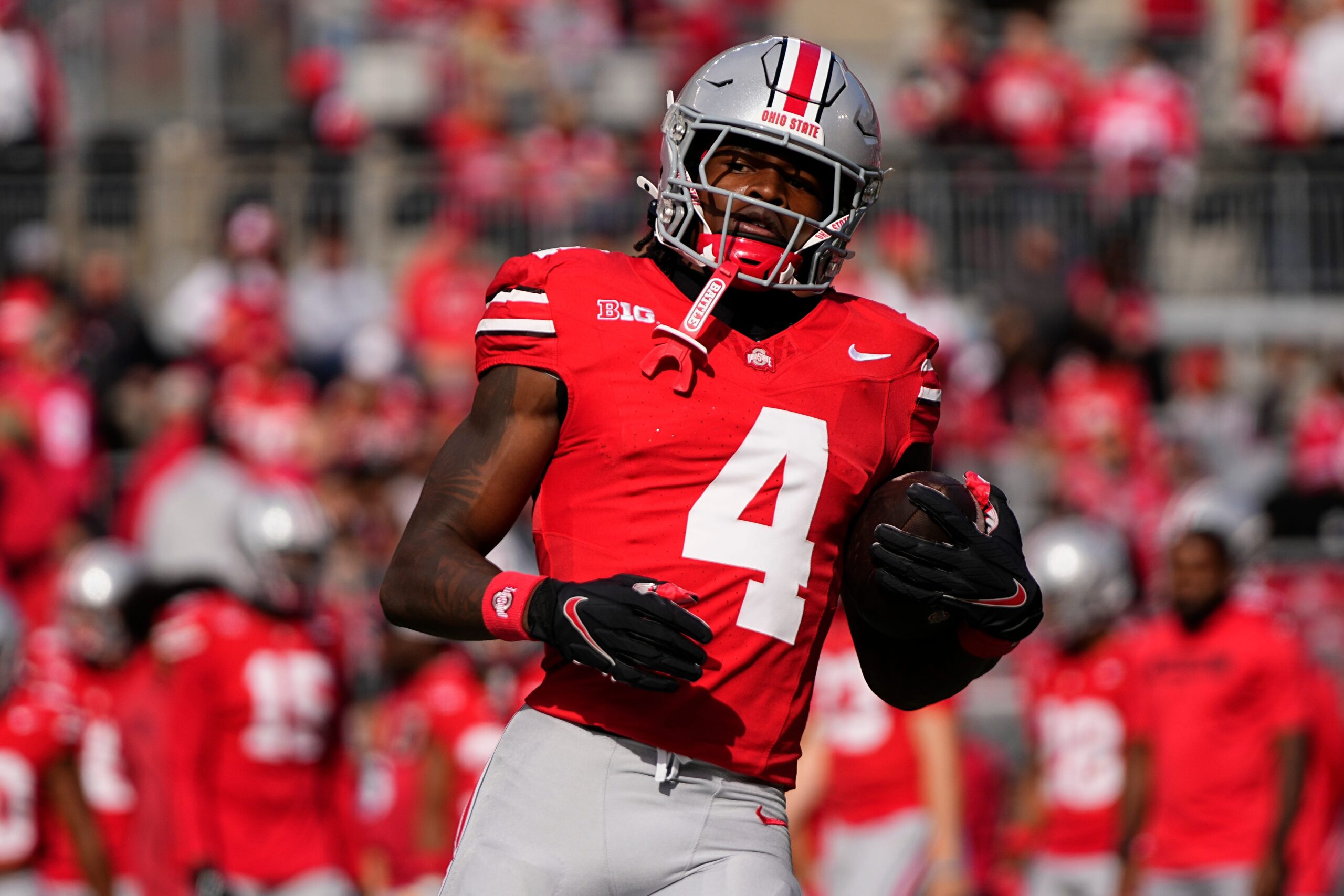 Jeremiah Smith ties Ohio State's freshman scoring record, delivers TD