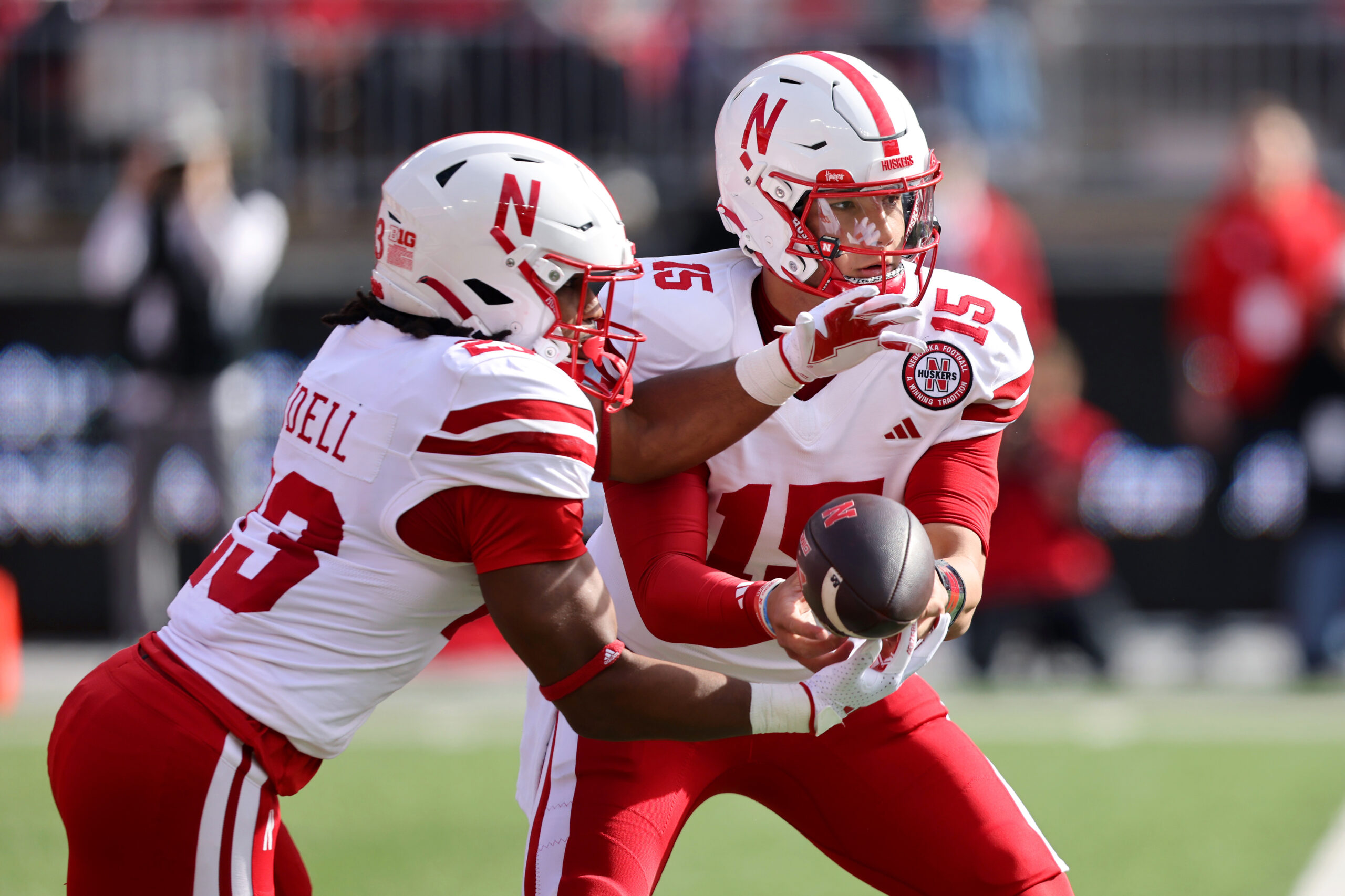 Nebraska takes 4thquarter lead at Ohio State on short run from Dante